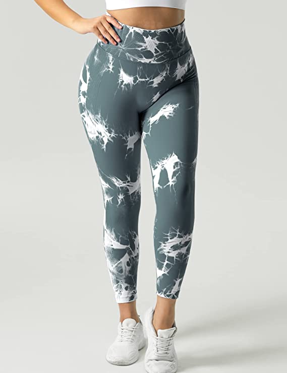 Booty pants m. print - Mørkegrå