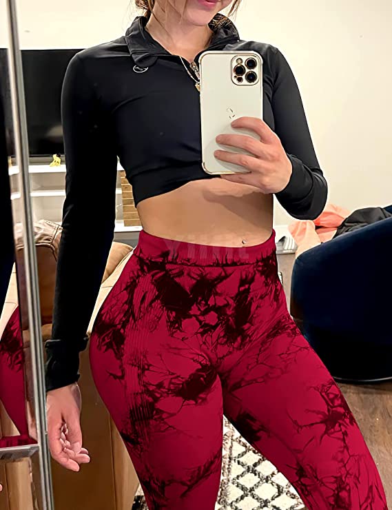 Booty pants m. print - Rød
