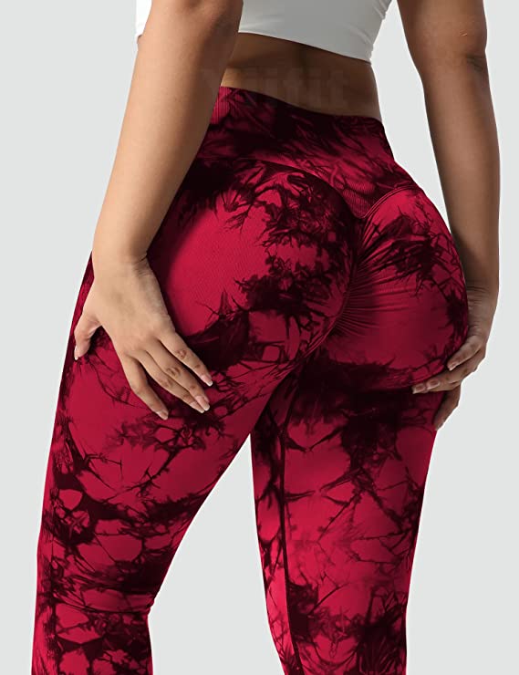 Booty pants m. print - Rød