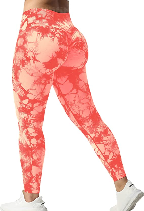 Booty pants m. print - Orange