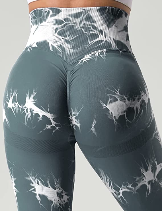 Booty pants m. print - Mørkegrå