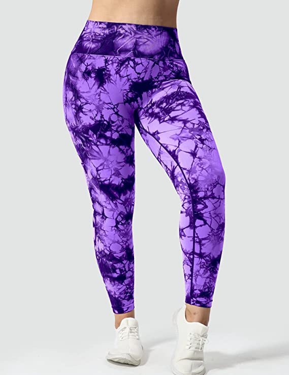 Booty pants m. print - Lilla